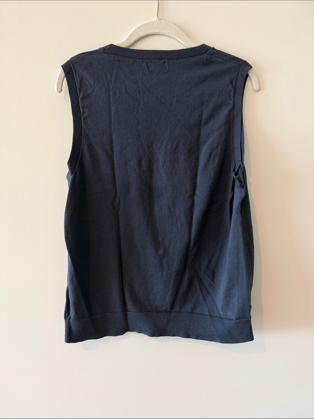 J. Crew Navy classic knit shell - Picture 4 of 4
